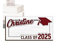 Portatarjetas y monedero para graduados, caja de regalo graduada 2025 portabilletes, accesorios multifuncionales refinados para fiestas y reuniones familiares, rojo, Se référer au descriptif, Consulte