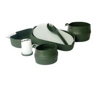 Pórtate Camp-A-Box De Senderismo Viajes Bushcraft Camping Placa Spork 2 Copas A