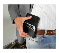 PortaTeléfono De Cintura LAMPA Universal Clip Funda Universal 80x150MM Negro