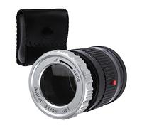 Portátil 10x Lupa de Aumento con Lente de 30 mm, Luz LED y Ultravioleta para Medición Precisa de Objetos Pequeños Tales como Joyas, Textiles, Monedas y Sellos