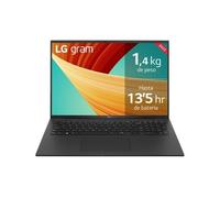Portátil 17" LG gram 17Z90R, Windows 11 Home, Intel® Core™ i5 , 32 GB RAM , 1TB SSD, Panel IPS (2560*1600), Ligero, 1.450 g , 20 h, AI, Negro - 17Z90R-E.AD78B | LG ES