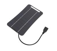 Portátil 5W 5V Pequeño Solar USB Accesorio de carga para necesidades en la naturaleza, uso diario casual, teléfono rápido al aire libre
