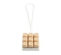 Portátil 9 Claves Caps Toy Switch Tester Keychain Tactiled Feedbacks Para Ansiedad Relief Oficina Y Interruptor de Juguete de Viaje Teclado Probador Para Pausas de Trabajo