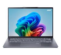 portatil acer sfg14-01-x962 snapdragon x plus x1p-42100 8c 14. 16gb 1tb pc copilot+ w11h gris