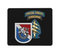 Portátil Alfombrilla de Ratón, 11.º Grupo de Fuerzas Especiales del Ejército, Ergonómico Alfombrilla Gaming, Gaming Mouse Pad, 25X30cm, Jugadore, Gamers