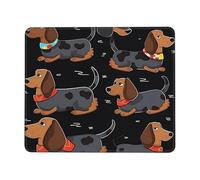 Portátil Alfombrilla de Ratón, Amo a mis Perros Salchicha, Professional Alfombrilla Ratón, Gaming Mouse Pad, 25X30cm, Juegos, Gamers, Trabajo