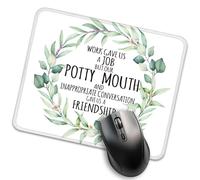 portátil Alfombrilla de Ratón El Trabajo Nos DIO un Trabajo Divertido Alfombrilla Ratón Mouse Mat 25x30cm para Jugadore,PC,Ordenador