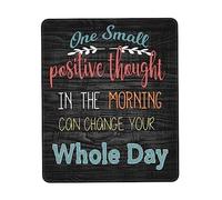 Portátil Alfombrilla de Ratón, Un pequeño Pensamiento Positivo por la mañana Puede Cambiar Todo tu día. Alfombrilla Professional Gaming Mouse Pad 25X30cm para Oficina Laptop Jugadore