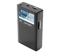 Portátil Am/FM Radio - Batería Am/FM Radio,Modo de Escucha Doble, Ahorro de energía Ligero Utensilios al Aire para Camping Aventuras Playa Vacaciones Viajes