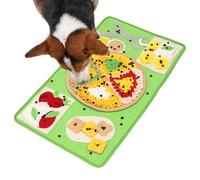 Portátil antideslizante para perros | Training and Stress Release, Interactive Dog Snuffle Mat | Portable Nose Work Training, Portable Dogs Snuffle Mat, Spliced Design for Treat Finding
