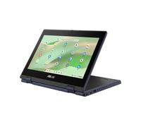 ASUS Chromebook CR11 Flip CR1104FGA-NS0039 - Ordenador Portátil 11.6" HD (Intel N N100, 4GB RAM, 32GB eMMC, UHD Graphics, ChromeOS) Gris Mineral - Teclado QWERTY español