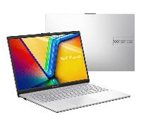 portatil asus vivobook go 15 e1504fa-nj642w. 15.6 full hd. ryzen 5 7520u. radean 610m. 8gb ram. 512gb ssd. w11 home. plata