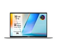 Portátil ASUS Vivobook S16 OLED M3607KA-SH050W 16" AMD Ryzen AI 7 350 32GB 1TB SSD Radeon 860M Plata