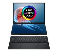 ASUS Zenbook Duo OLED UX8406MA-QL396W - Ordenador Portátil 14" WUXGA (Intel Core Ultra 9 185H, 32GB RAM, 1TB SSD, Arc Graphics, Windows 11 Home) Gris Tintero - Teclado QWERTY español