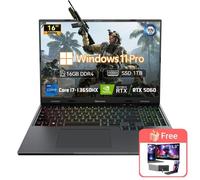 Portátil Blackview GamiBook 16 16" Intel Core i7-13650HX 16GB RTX 5060 1TB SSD Windows 11 Pro pantalla 300Hz
