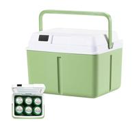 Portátil Camping,5 L Portátil Aislada con Pantalla De Temperatura | s Rígidas Rotomoldeadas - para Exteriores Picnic Pesca Senderismo Barbacoa Playa Viajes Rutas Bebidas Comida