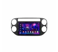 Portátil Carplay Inalambrico Pantalla Wireless Android Auto para VW Volkswagen Tiguan 1 NF 2006-2016 Car Play Autoradio Touchscreen Display, Cámara Trasera, Radio, 8 Nuclear 8G+256G