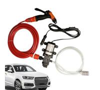 portátil de alta presión para automóviles: pulverizador eléctrico de limpieza de agua de 12V, eléctrica ligera | Rueda de neumático para coche Ayuda de limpieza de barcos para el