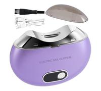 Portátil Electric Nail Clipper, recargable Automatic Manicure Tool, ajustable 3 -Speed Digital Display with Built-In LED Light, diseño compacto ergonómico para personas mayores en casa Travel Use