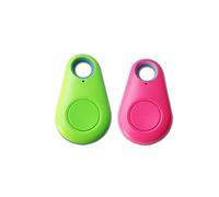 Portátil en Tiempo Real Mini Localizador de Rastreo GPS Dispositivo de Rastreo para Niños Coche Bicicleta Monedero Clave Mascota con Aplicación para iOS y Android (Red)