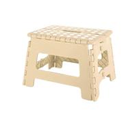 Portátil Folding Step Stool For Outdoor Fishing, Lightweight Stool(Beige)