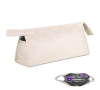 Portátil Funda para Secador de Pelo Compatibilidad Dyson, Engrosar Protección de Cuero PU Neceser para Secador de Pelo, Impermeable Bolsa de Viaje para Secador para Accesorios de Cabello Rizado