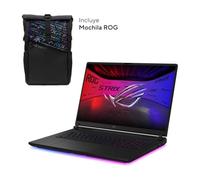 ASUS ROG Strix SCAR 18 G835LW-SA077W - Ordenador Portátil Gaming de 18" WQXGA 240Hz (Intel Core Ultra 9 275HX, 64GB RAM, 2TB SSD, NVIDIA RTX 5080 16GB, Windows 11 Home) Negro - Teclado QWERTY español