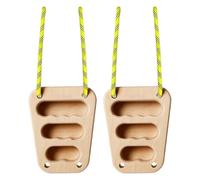 Portátil Hangrboard Rock Climbing - Ligero Climbing Hangboard | 2X Rock Climbing Holds | Finger Ejerciser Wooden Training Kit For Home Outdoor Gym Fitness Men Women Climbers Rehabilitation