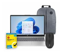 Portátil HP 15-fc0088ns 15,6" AMD Ryzen 3 7320U 8GB 256GB SSD Mochila Ratón Antivirus