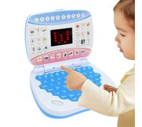 Portátil Infantil - ABS 15,3x12,5cm | Ordenador Educativo Temprano | Portátil De Juego De Imitación | Ordenador Educativo con Música para Niños 3+ Años para Aprendizaje Y Juego Interactivo