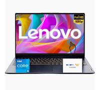 Portátil Lenovo 15.6'' FHD de última generación con pantalla táctil y Microsoft Office, potente procesador Intel Core i5 de 13.ª gen, 16 GB de RAM, 628 GB SSD (500 GB externos), Windows 11