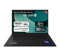 Portátil LG Gram 14ZD90T-G AX88B Intel Core Ultra 7-255H/ 32GB/ 1TB SSD/ 14'/ Sin Sistema Operativo