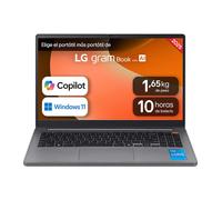 Portátil 15" LG gram Book - 15U50T, Windows 11, Intel® Core™ i5, 16 GB RAM, 512 SSD, Panel IPS FHD (1920x1080), Ligero 1,7 kg, 10 h, Gris - 15U50T-G