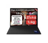 Portatil lg gram pro 16zd90u - g u7 - 355 - 32gb - ssd 512gb - 16 pulgadas - freedos (16ZD90U-G.AX85BN)