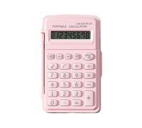 Portátil Matemáticas Silent Button Click, Slim Numeric Pad with Protective Case for Exam Taking, Mini Business Tool, Anti-Scratch Shell Electronic Counter, Adding Billing Computing Tool, Quiet Student