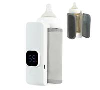 Portátil Milk Warmer, batería Powered Bottle Heating for Travel, Fast Temperature Control, Safe Leakproof Design, Warming Tool for Night, Morning, Home, Outdoor, Car