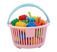 Portátil Mini Basket, Hollow Handle Storage Bin, Small Fruit Organizer with Lightweight Build, Home Accessory, Sorting Gear with Simple Style, Practical Essential for Kitchen Bathroom Nursery