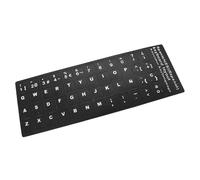 PORTATIL MOVIL - Pegatina para CONVERTIR Teclado EN Idioma ESPAÑOL/Castellano Negro