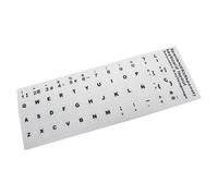 PORTATIL MOVIL - Pegatina para Teclado Castellano Blanco con Letras Negras
