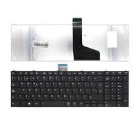 PORTATIL MOVIL - Teclado Compatible con Toshiba Pro L850 C850 C855 L855 C870 Teclas Recambio Keyboard Replacement Piezas Renovar Interior Laptop PC Computadora Fácil