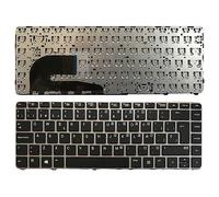 PORTATIL MOVIL - Teclado de Repuesto Compatible con HP ELITEBOOK 745 G3 745 G4 840 G3 840 G4 848 G3 848 G4 / Teclas Recambio Keyboard Replacement Piezas para Renovar Interior PC Computadora