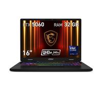 Portátil MSI Crosshair 16 HX AI D2XWFKG-214XES 16" Intel Core Ultra 9 275HX 32GB 1TB SSD RTX 5060 8GB QHD+ RGB Cosmos Gray