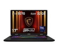 Portátil MSI Crosshair 17 HX AI D2XWGKG-029XES 17" Intel Core Ultra 9 275HX 32GB DDR5 1TB SSD RTX 5070 Wi-Fi 6E