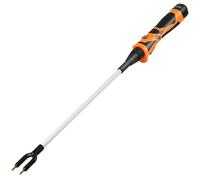Portátil Palo Eléctrico para Conducir Cerdos,Palo De Seguridad para Ganado,Empujador Recargable para Vaca,Cerdo,Ganado,Cabras Y Perro Grande（con Cargador） 111CM