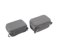 Portátil para DJI Mini 5 Pro Bolsa de Viaje Soft Shell Funda de Transporte para Accesorios y Unidad de Control Remoto Tela Gris (Host Bag + RC-N3 Bag)