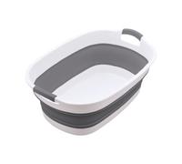 portátil para niños pequeños - plegable de viaje, PP TPE | Lavabo de baño ligero para, cachorro, baño, camping al aire libre, ahorro de espacio, 15.75x23.62x9.45in, 1.