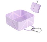 portátil para perros, recipiente plegable para mascotas, 500 ml, para beber y comer al aire libre, para perros pequeños y medianos y gatos, para autocaravana, coche, , viajes, senderismo