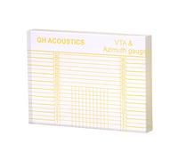 Portátil para tocadiscos LP de medición Phono Tonarm VTA/cartucho de regla de azimut, cartucho de equilibrio, regla de azimut, bloques de alineación