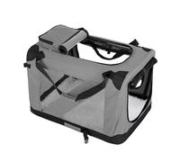 Portátil para Transportin Gato, Jaula Blanda Trasportines Gato, para Interiores Y Exteriores, Disponible en Varios Tamaños Y Colores(Gray,19.6in/50cm)