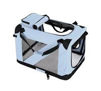Portátil para Transportin Gato, Jaula Blanda Trasportines Gato, para Interiores Y Exteriores, Disponible en Varios Tamaños Y Colores(Blue,27.9in/71cm)